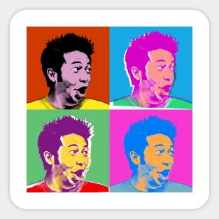 PogChampWarhol Sticker